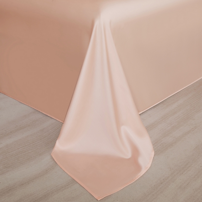 91家纺网 家纺一手货源 找家纺 雅萱家纺 2026新款60s天丝床单单品床单床单单件 60s天丝海贝粉