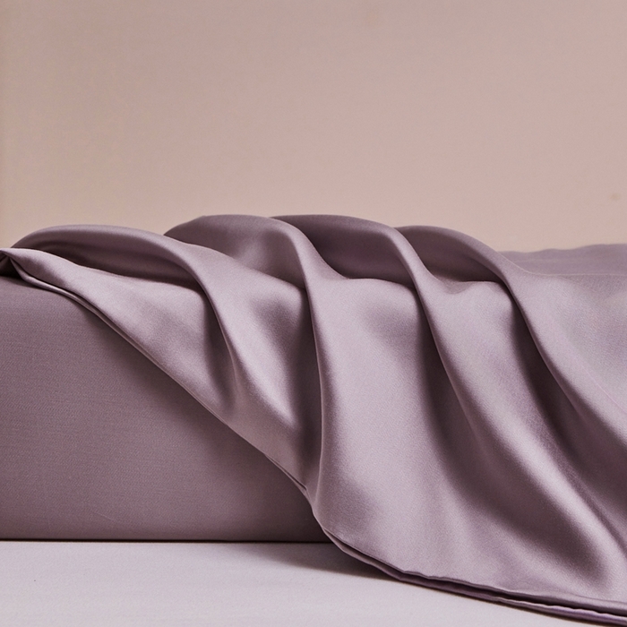 91家纺网 家纺一手货源 找家纺 雅萱家纺 2026新款60s天丝床单单品床单床单单件 60s天丝悠悠紫