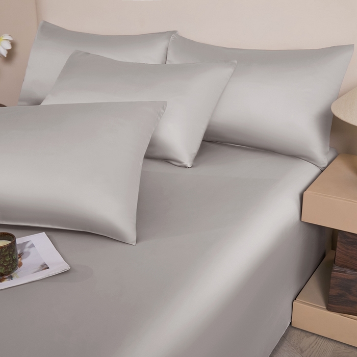 91家纺网 家纺一手货源 找家纺 雅萱家纺 2026新款60s天丝枕套单品枕套枕套单件 60s天丝都市灰