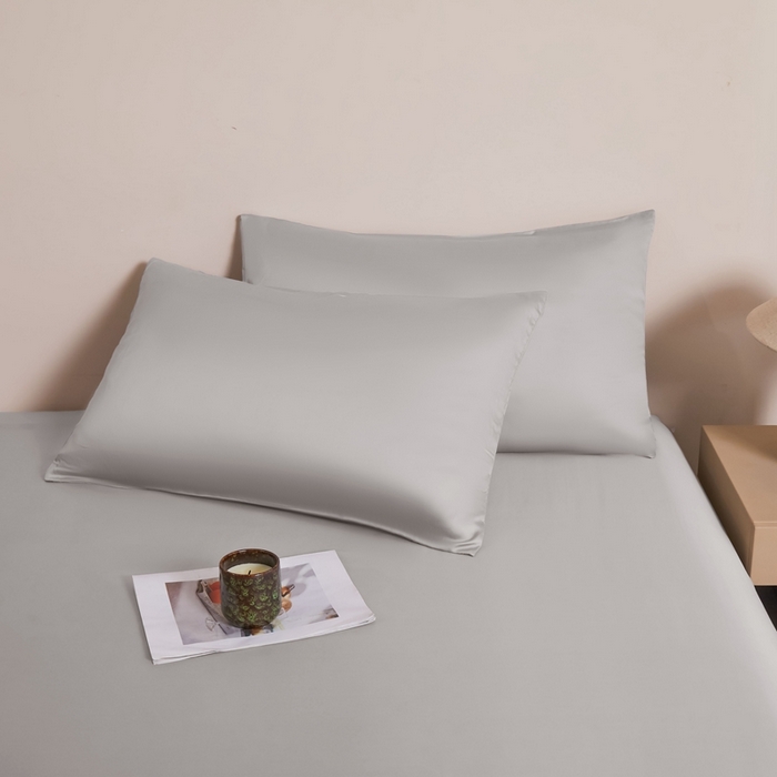 91家纺网 家纺一手货源 找家纺 雅萱家纺 2026新款60s天丝枕套单品枕套枕套单件 60s天丝都市灰