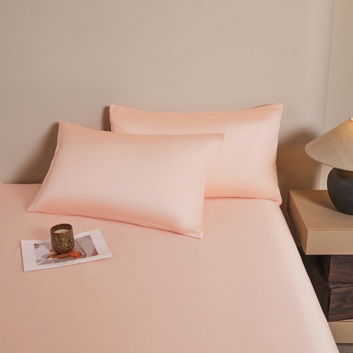 91家纺网 家纺一手货源 找家纺 雅萱家纺 2026新款60s天丝枕套单品枕套枕套单件 60s天丝海贝粉