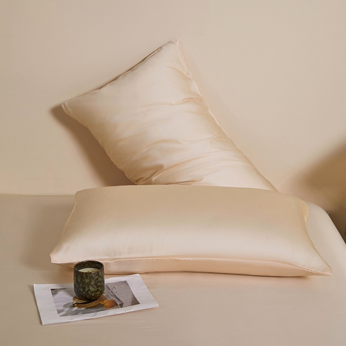 雅萱家纺 2026新款60s天丝枕套单品枕套枕套单件 60s天丝香槟金