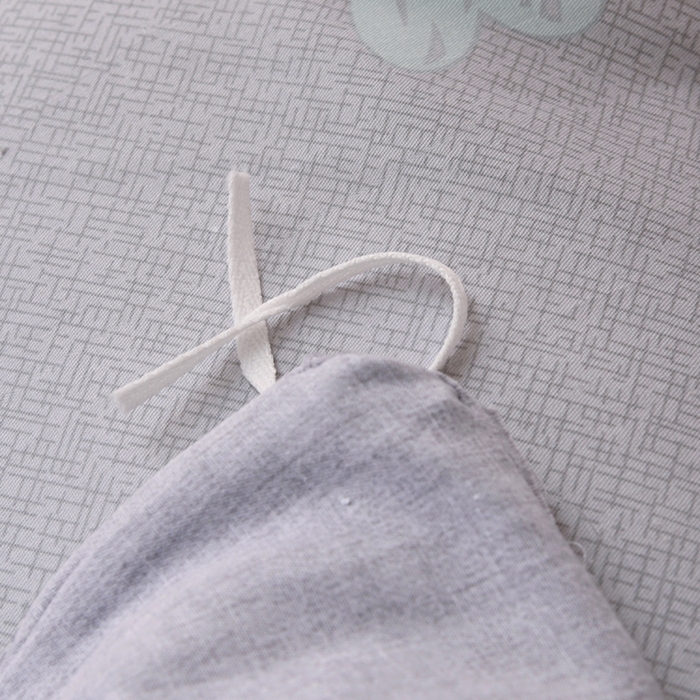 91家纺网 家纺一手货源 找家纺 茗婷家纺 2026新款纯棉学生宿舍上下铺床单款床笠款三件套四季款 启明星-灰