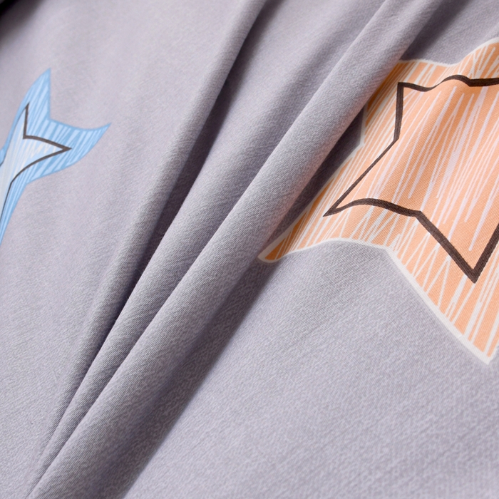 91家纺网 家纺一手货源 找家纺 茗婷家纺 2026新款纯棉学生宿舍上下铺床单款床笠款三件套四季款 启明星-灰