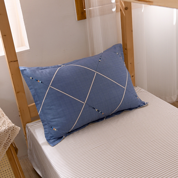 91家纺网 家纺一手货源 找家纺 茗婷家纺 2026新款纯棉学生宿舍上下铺床单款床笠款三件套四季款 小时光