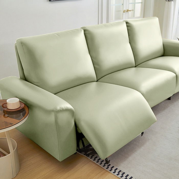 91家纺网 家纺一手货源 找家纺 逐日沙发套 2026新款三防皮革芝华仕沙发套 抹茶