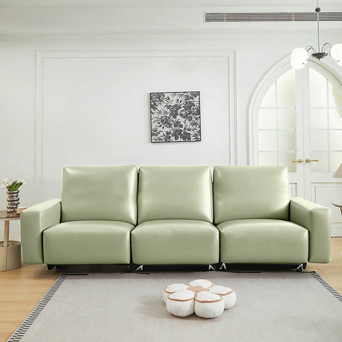 91家纺网 家纺一手货源 找家纺 逐日沙发套 2026新款三防皮革芝华仕沙发套 抹茶