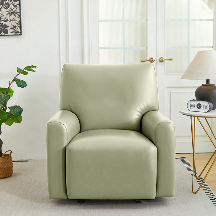 91家纺网 家纺一手货源 找家纺 逐日沙发套 2026新款三防皮革芝华仕沙发套 抹茶