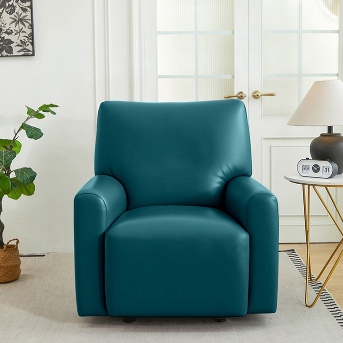 91家纺网 家纺一手货源 找家纺 逐日沙发套 2026新款三防皮革芝华仕沙发套 青蓝