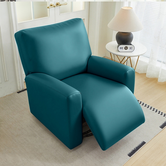 91家纺网 家纺一手货源 找家纺 逐日沙发套 2026新款三防皮革芝华仕沙发套 青蓝