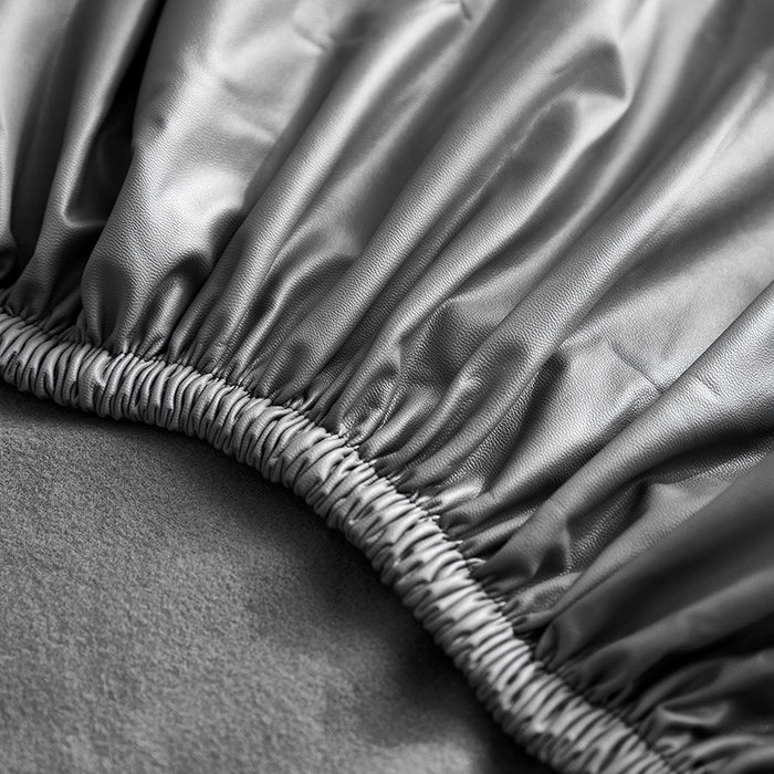 91家纺网 家纺一手货源 找家纺 逐日沙发套 2026新款三防皮革芝华仕沙发套 高贵灰