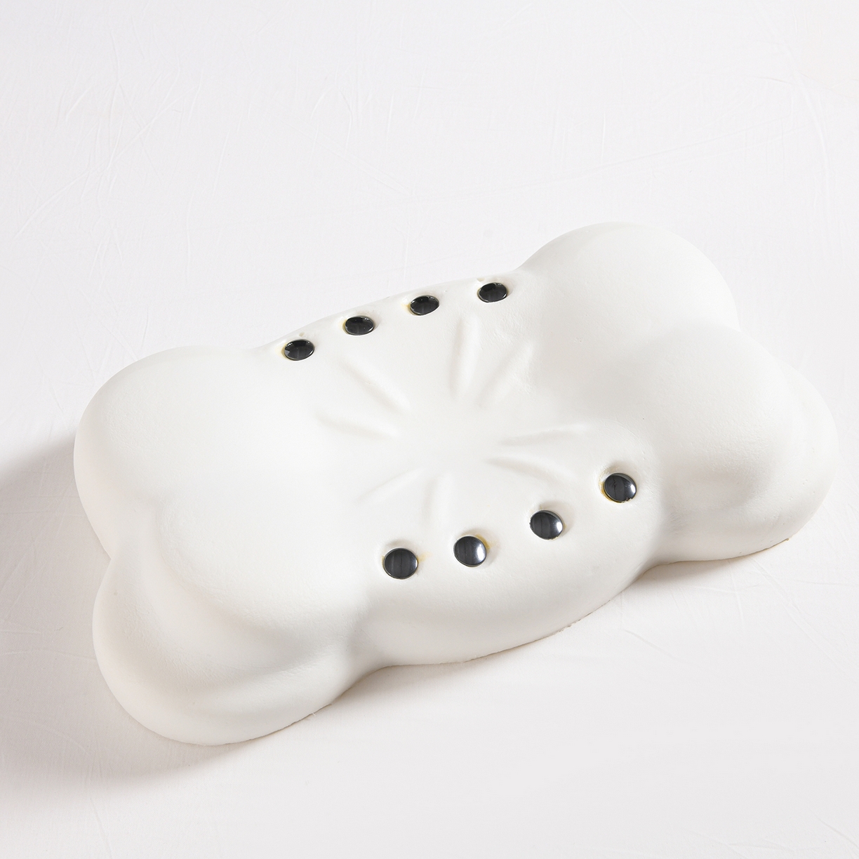 91家纺网 家纺一手货源 找家纺 （总）圣靓家纺 【源头厂家】2026新款云朵磁石健康记忆棉磁疗记忆棉枕护颈枕 枕头枕芯