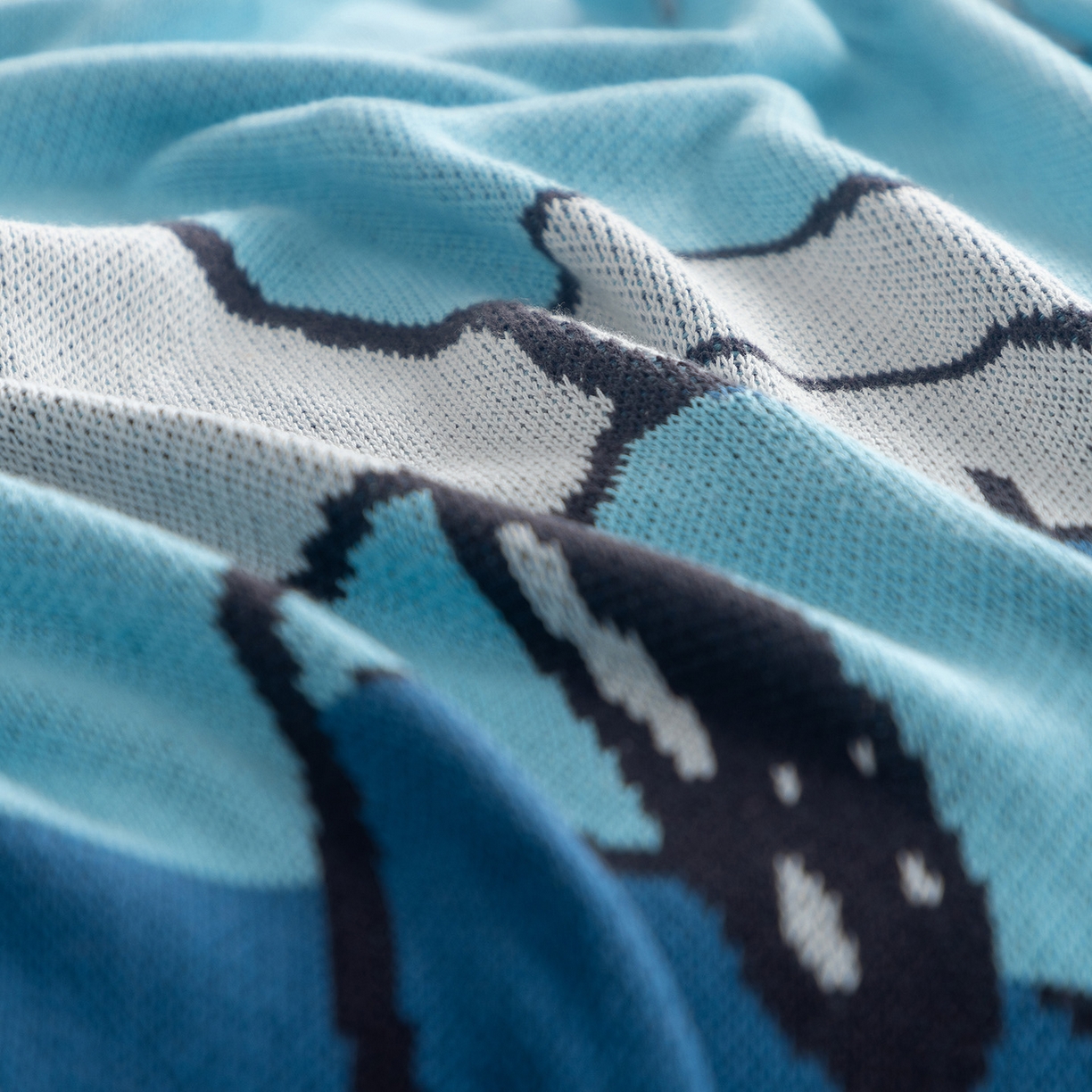 91家纺网 家纺一手货源 找家纺 苏艺针织史努比SNOOPY正版授权独家全棉针织多功能盖毯终端控价 史努比-晴空遐想