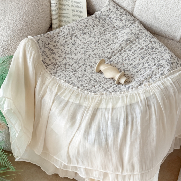 91家纺网 家纺一手货源 找家纺 （总）吾欢心 2026新款法式花边凉感丝夏凉被空调被夏被可机洗