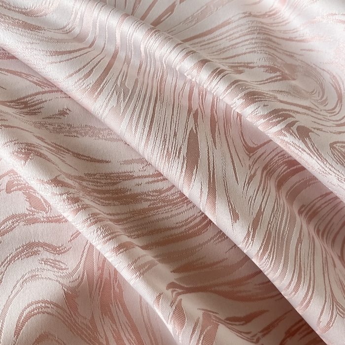 91家纺网 家纺一手货源 找家纺 爱彼家纺 2026新款轻奢水洗冰丝提花亲肤四件套 知夏优雅粉