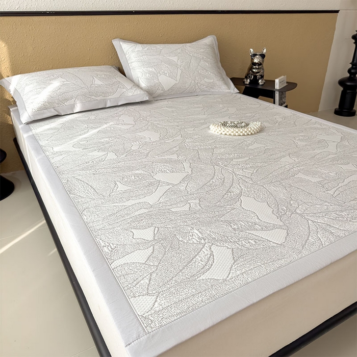 91家纺网 家纺一手货源 找家纺 （总）宜派家纺 2026新款凉感过0.21夏天家用床单软席子可机洗空调席夏季高端华夫格凉席三件套