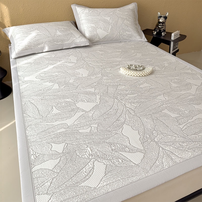 91家纺网 家纺一手货源 找家纺 （总）宜派家纺 2026新款凉感过0.21夏天家用床单软席子可机洗空调席夏季高端华夫格凉席三件套