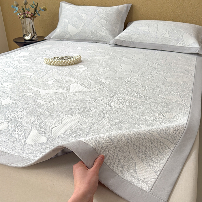 91家纺网 家纺一手货源 找家纺 （总）宜派家纺 2026新款凉感过0.21夏天家用床单软席子可机洗空调席夏季高端华夫格凉席三件套