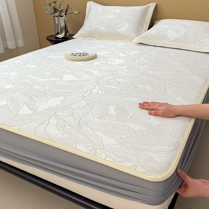 91家纺网 家纺一手货源 找家纺 （总）宜派家纺 2026新款凉感过0.21夏天家用床单软席子可机洗空调席夏季高端华夫格凉席三件套