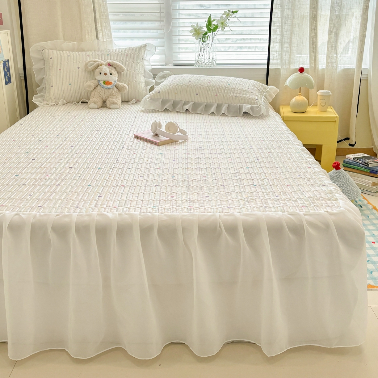 91家纺网 家纺一手货源 找家纺 （总）慕尚家纺 2026新款床裙凉席夏被空调被夏凉被三件套四件套