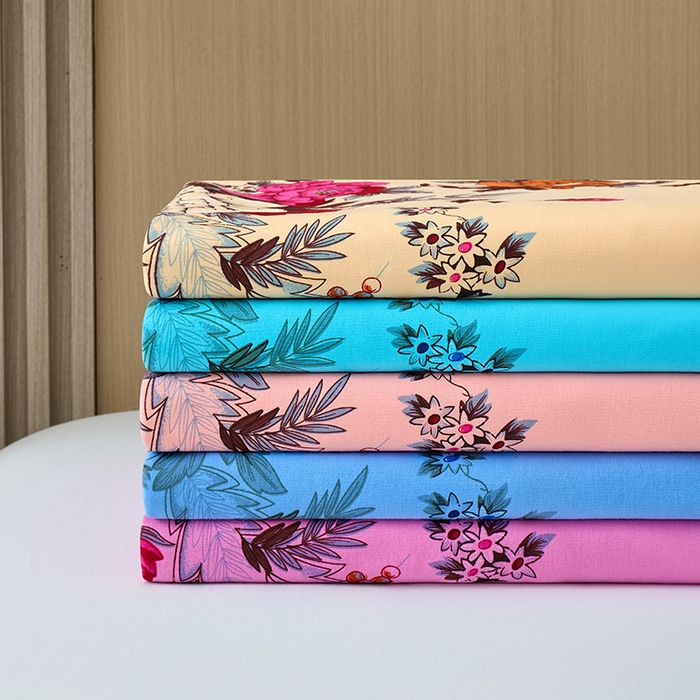 91家纺网 家纺一手货源 找家纺 居美良品 2026新款100%全棉国民老上海纯棉A类老式新疆棉床单 叠拍图（仅参考不可下单）