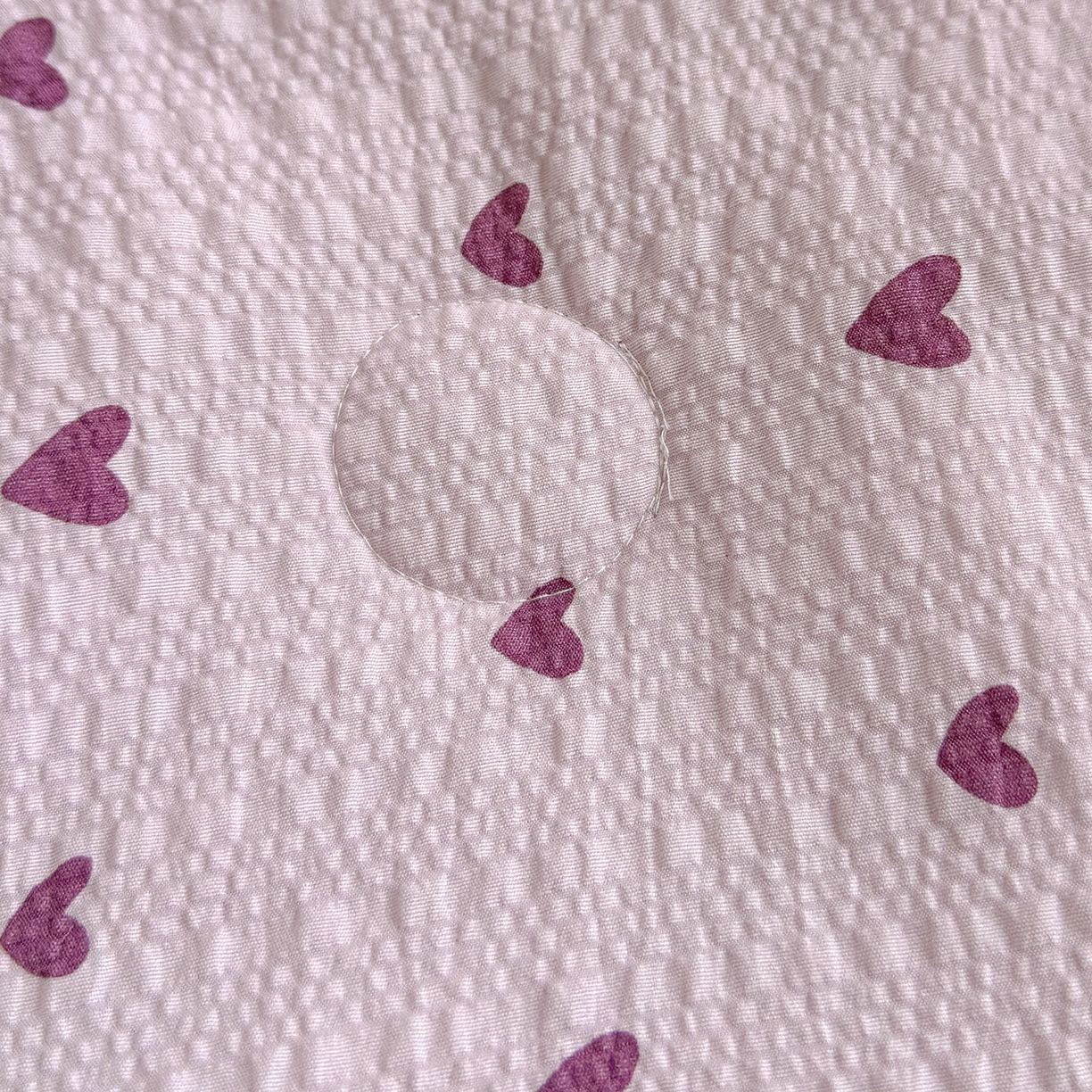 91家纺网 家纺一手货源 找家纺 晚爱 2026新款泡芙棉双层纱夏被四件套小清新泡泡纱夏被四件套 7芋泥波波