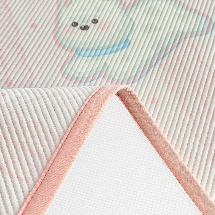 91家纺网 家纺一手货源 找家纺 宜派家纺 2026新款冰豆豆席卡通凉席凉感值过0.21可机洗夏天学生宿舍单人席子 萌萌皮皮狗-床席