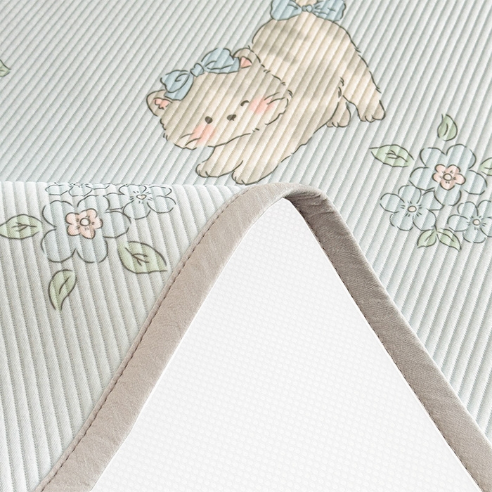 91家纺网 家纺一手货源 找家纺 宜派家纺 2026新款冰豆豆席卡通凉席凉感值过0.21可机洗夏天学生宿舍单人席子 小花猫-床席