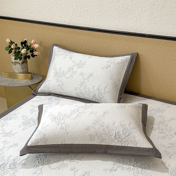 91家纺网 家纺一手货源 找家纺 宜派家纺 2026新款夏天冰丝A类母婴级凉感值过0.21冰豆豆家用凉席子夏季-思琳娜 思琳娜-淡蓝-床席