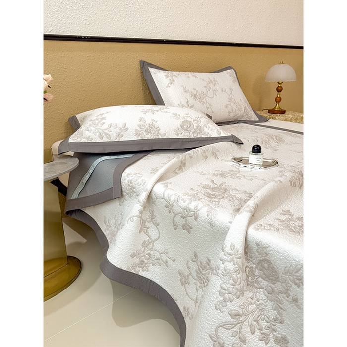 91家纺网 家纺一手货源 找家纺 宜派家纺 2026新款夏天冰丝A类母婴级凉感值过0.21冰豆豆家用凉席子夏季-思琳娜 思琳娜-豆咖-床席