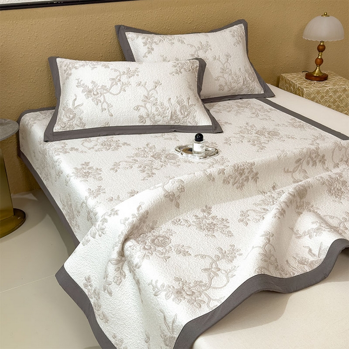 91家纺网 家纺一手货源 找家纺 宜派家纺 2026新款夏天冰丝A类母婴级凉感值过0.21冰豆豆家用凉席子夏季-思琳娜 思琳娜-豆咖-床席