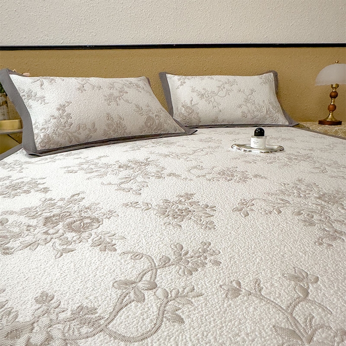 91家纺网 家纺一手货源 找家纺 宜派家纺 2026新款夏天冰丝A类母婴级凉感值过0.21冰豆豆家用凉席子夏季-思琳娜 思琳娜-豆咖-床席