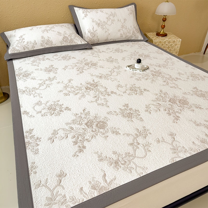 91家纺网 家纺一手货源 找家纺 宜派家纺 2026新款夏天冰丝A类母婴级凉感值过0.21冰豆豆家用凉席子夏季-思琳娜 思琳娜-豆咖-床席