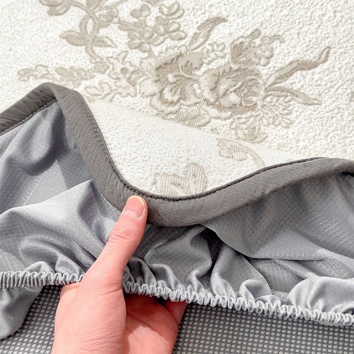 91家纺网 家纺一手货源 找家纺 宜派家纺 2026新款夏天冰丝A类母婴级凉感值过0.21冰豆豆家用凉席子夏季-思琳娜 思琳娜-豆咖-床笠