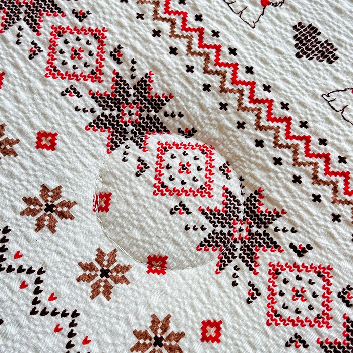 91家纺网 家纺一手货源 找家纺 （总）梵希雅 2026新款A类贝壳秀费尔岛风泡芙棉夏被空调被四件套