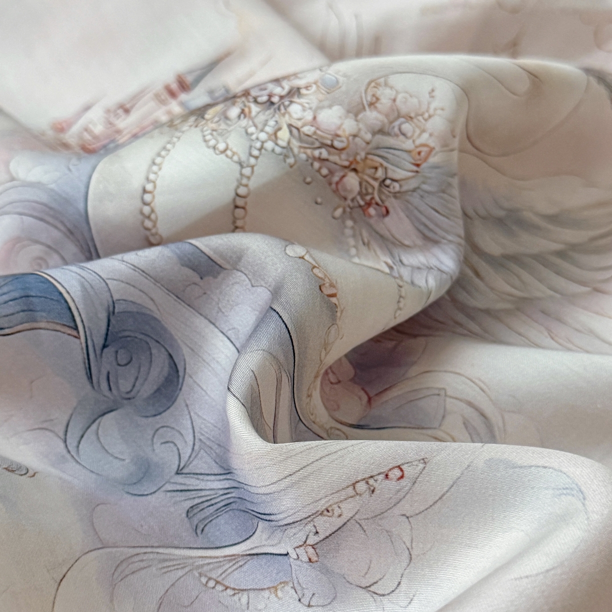 91家纺网 家纺一手货源 找家纺 萌宝家纺 2026新款60S兰精天丝儿童枕套幼儿园枕头 天鹅公主