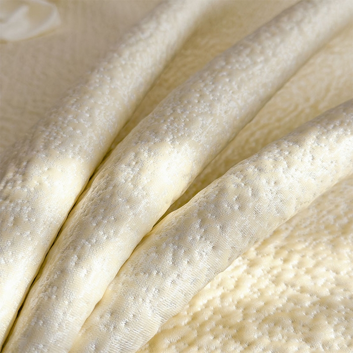 91家纺网 家纺一手货源 找家纺 宜派家纺 2026新款夏季凉感公主风冰豆豆花边凉席床裙款凉感值过0.21三件套可机洗冰丝空调软席子 豆豆物语-奶白-床裙