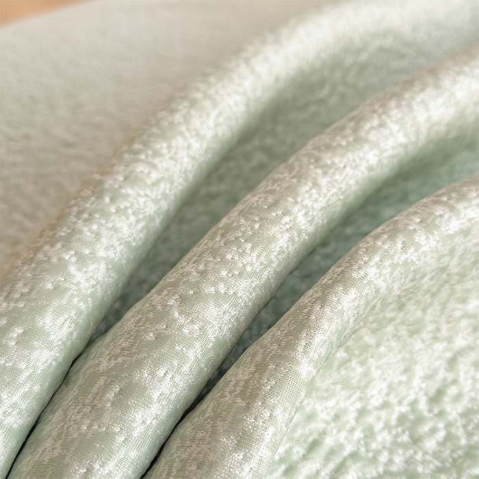 91家纺网 家纺一手货源 找家纺 宜派家纺 2026新款夏季凉感公主风冰豆豆花边凉席床裙款凉感值过0.21三件套可机洗冰丝空调软席子 豆豆物语-飘飘绿-床裙