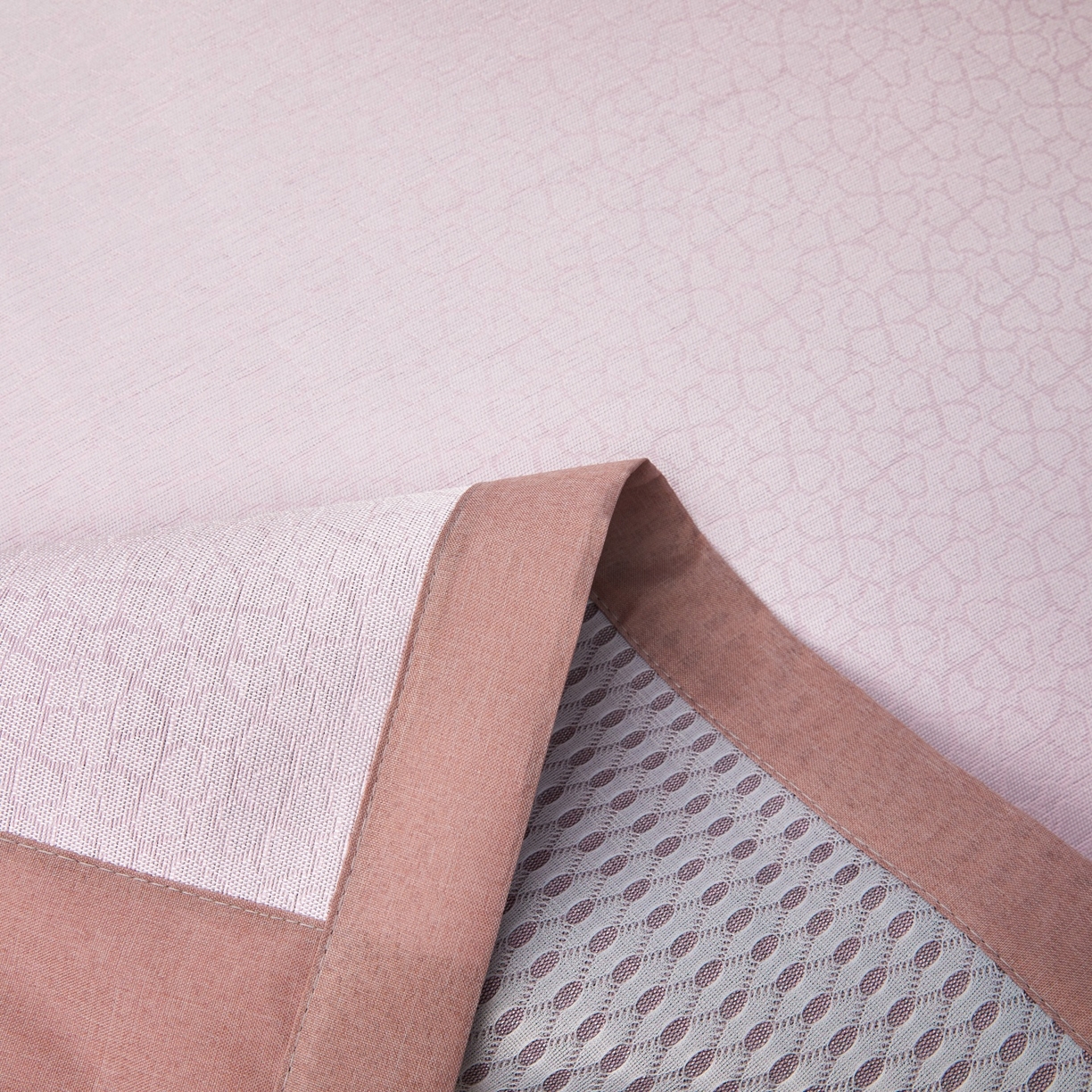 91家纺网 家纺一手货源 找家纺 （总）航途席业 2026新款抗菌提花冰丝席-心相依