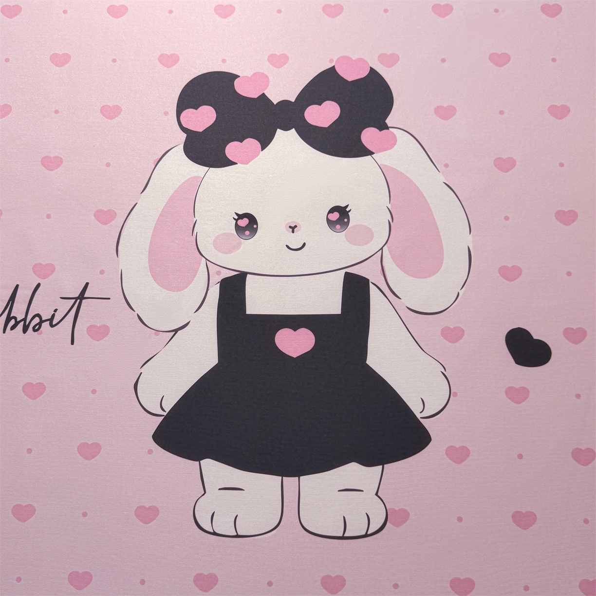 91家纺网 家纺一手货源 找家纺 雯豆家纺 【10A抗菌包检测】2026新款小冰皮卡通大版冰丝软席子凉席三件套凉感平铺款 小冰皮凉席-安妮兔