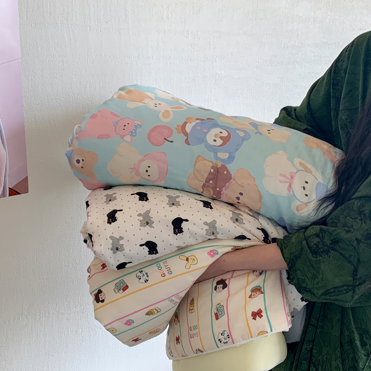 91家纺网 家纺一手货源 找家纺 （总）桃喜 2026新款冰纱夏被夏凉被空调被