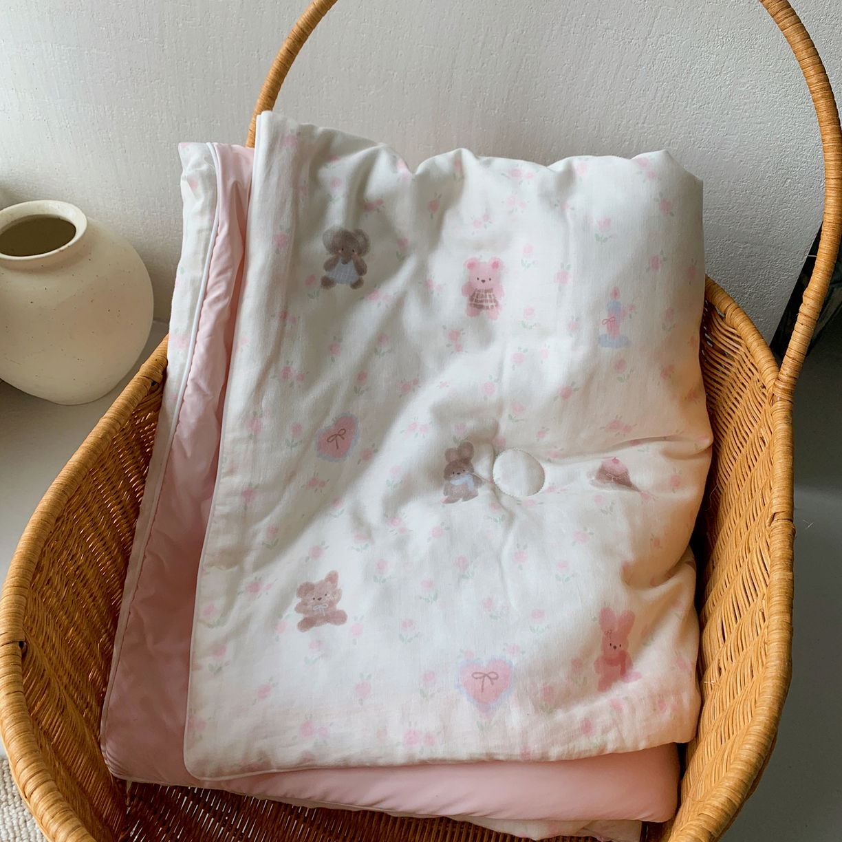 91家纺网 家纺一手货源 找家纺 桃喜 2026新款冰纱夏被夏凉被空调被 碎花动物园