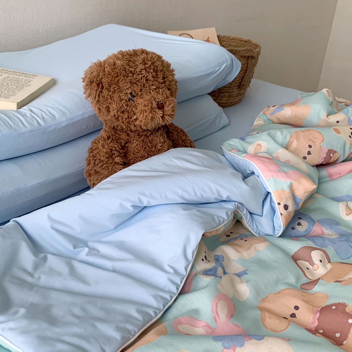 91家纺网 家纺一手货源 找家纺 桃喜 2026新款冰纱夏被夏凉被空调被 童趣乐园