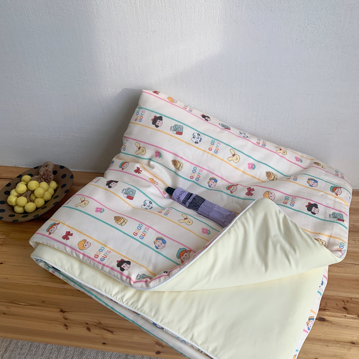 桃喜 2026新款冰纱夏被夏凉被空调被 彩条小伙伴