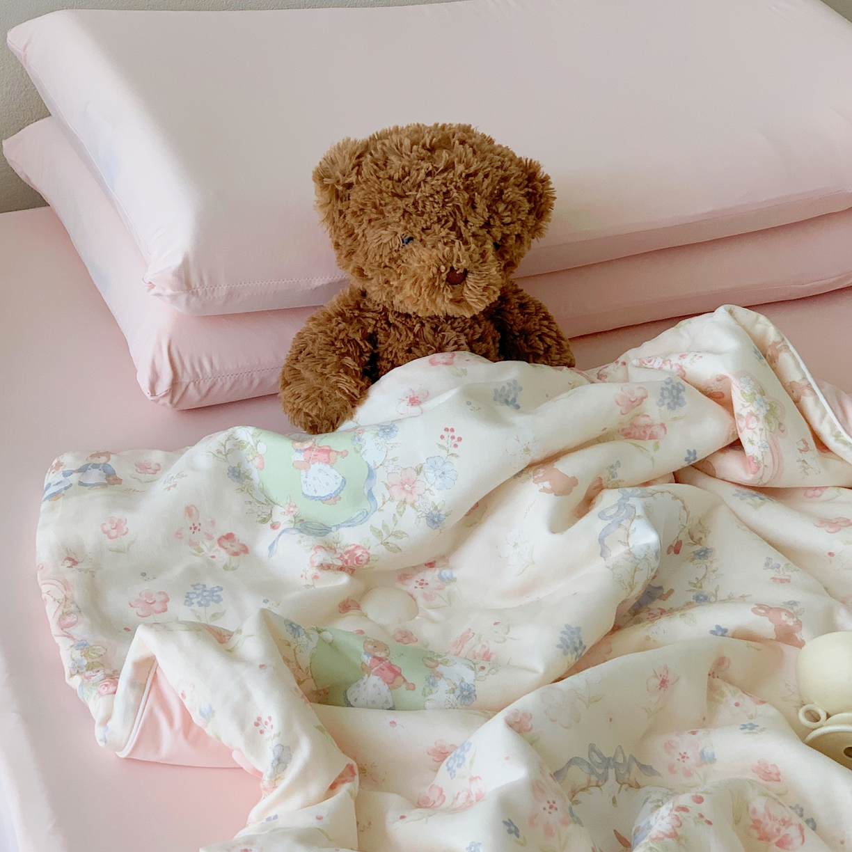 91家纺网 家纺一手货源 找家纺 桃喜 2026新款冰纱夏被夏凉被空调被 爱丽丝