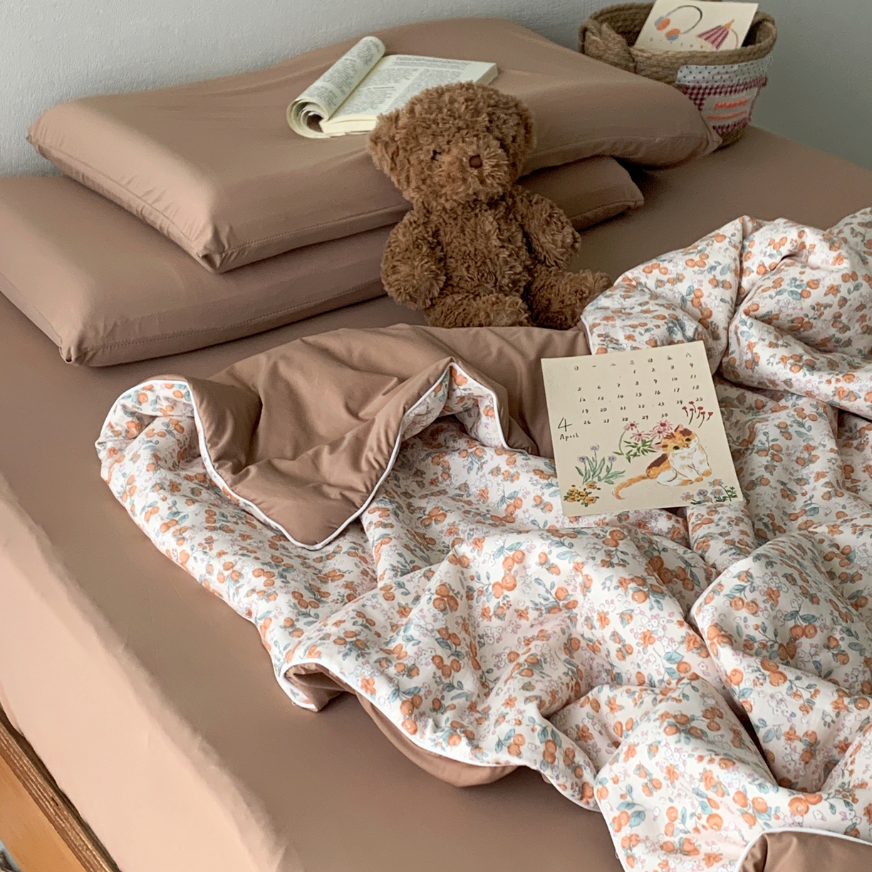 91家纺网 家纺一手货源 找家纺 桃喜 2026新款冰纱夏被夏凉被空调被 柿柿如意