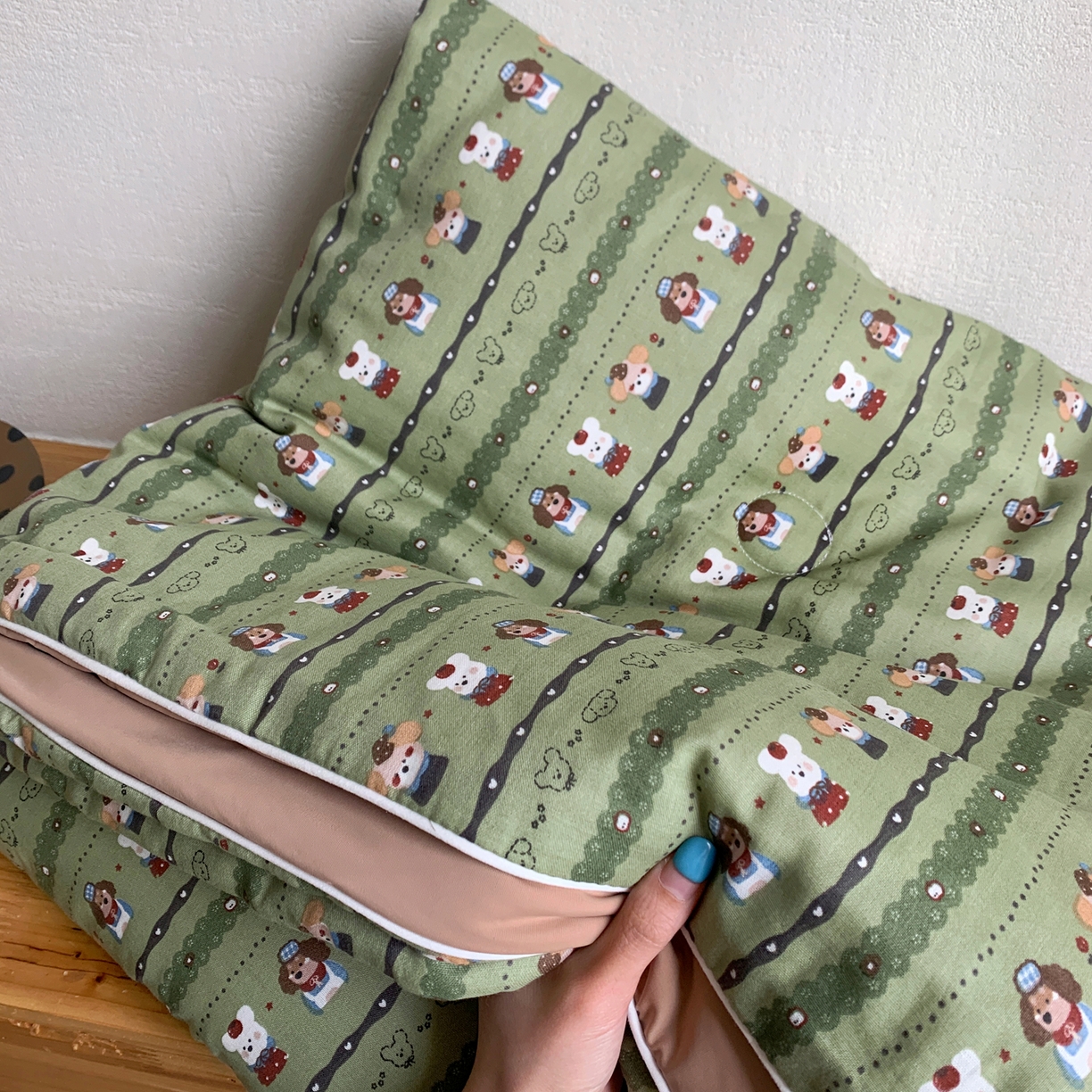 91家纺网 家纺一手货源 找家纺 桃喜 2026新款冰纱夏被夏凉被空调被 森系小狗