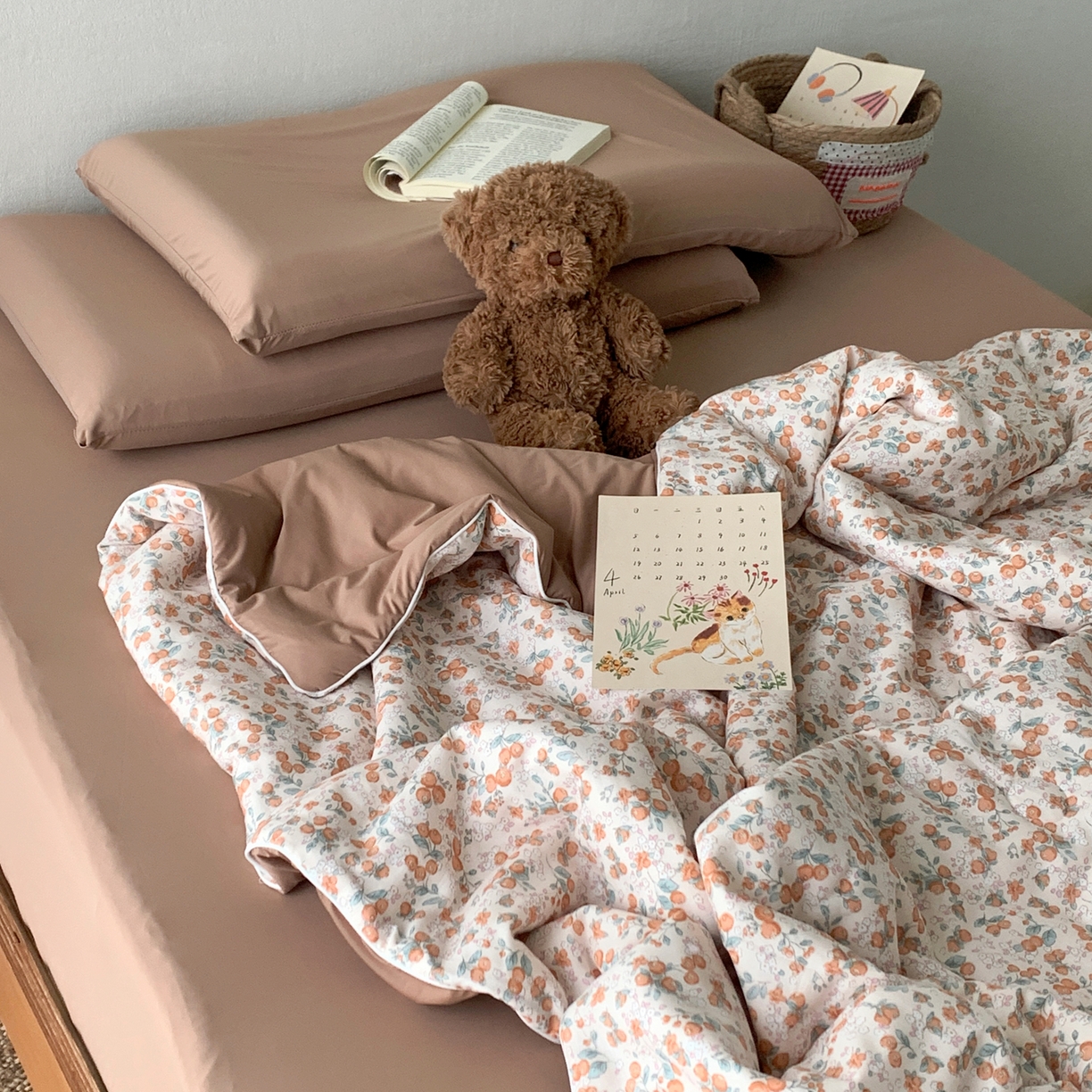 91家纺网 家纺一手货源 找家纺 桃喜 2026新款冰纱夏被夏凉被空调被 柿柿如意