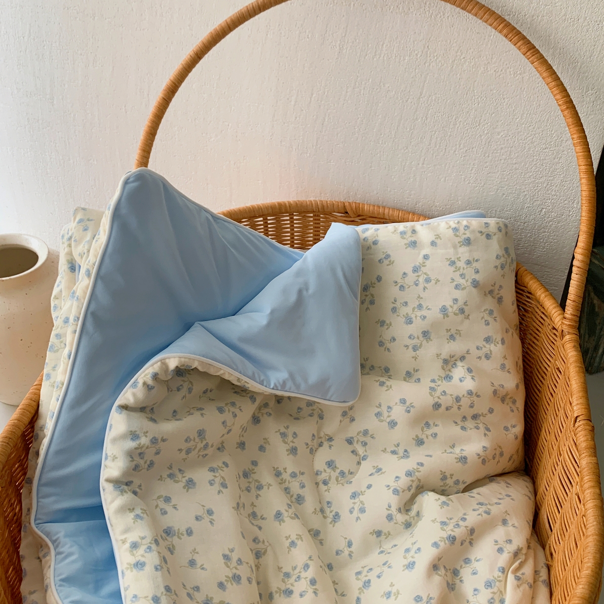 91家纺网 家纺一手货源 找家纺 桃喜 2026新款冰纱夏被夏凉被空调被 风铃草