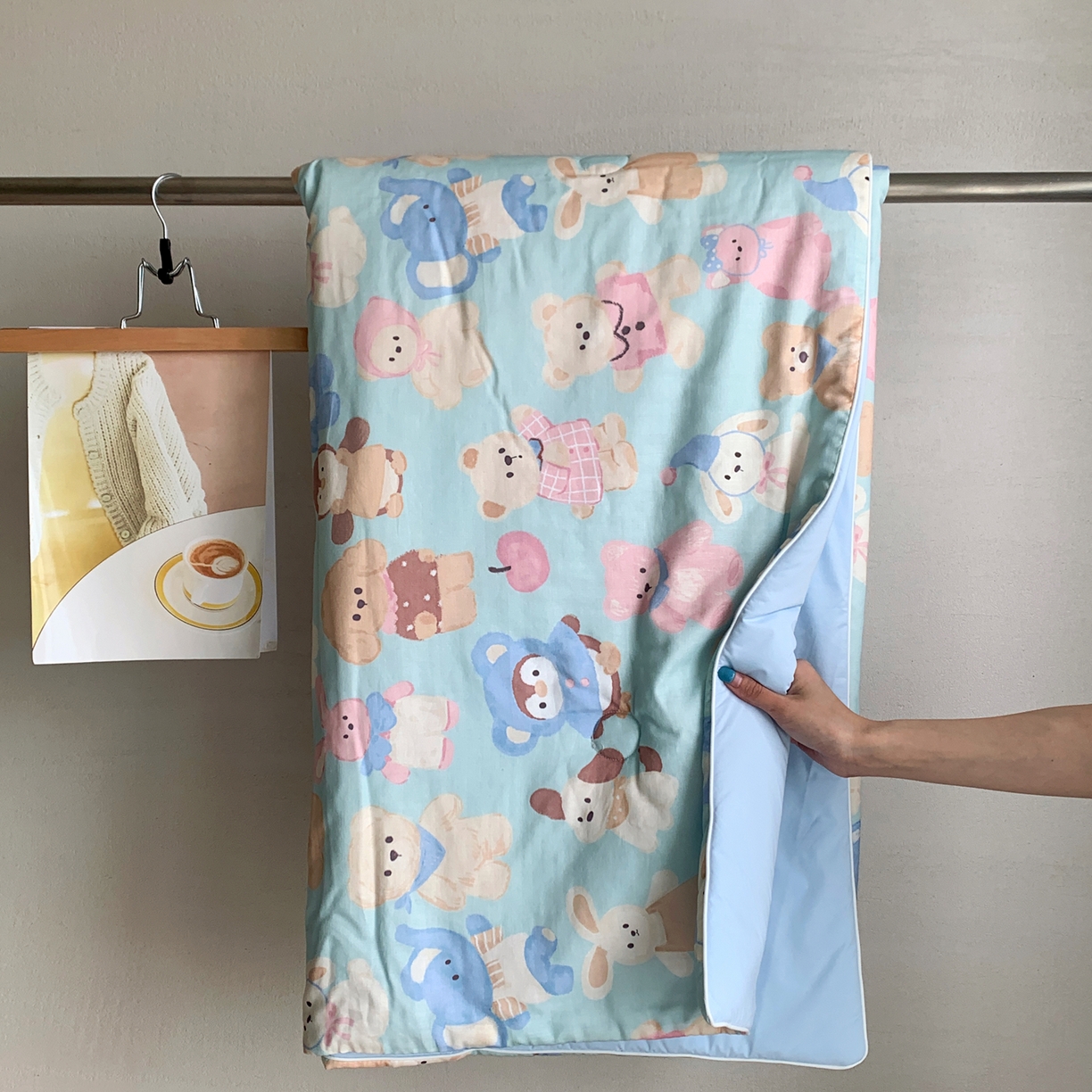 91家纺网 家纺一手货源 找家纺 桃喜 2026新款冰纱夏被夏凉被空调被 童趣乐园